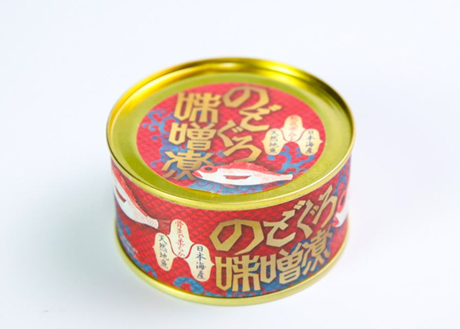 のどぐろ缶詰味噌煮缶（終売しました）